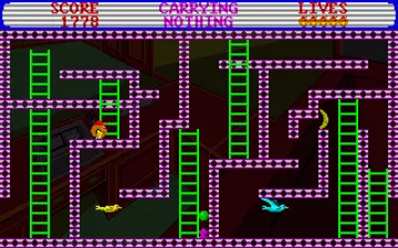 Chuckie Egg II screen shot game playing